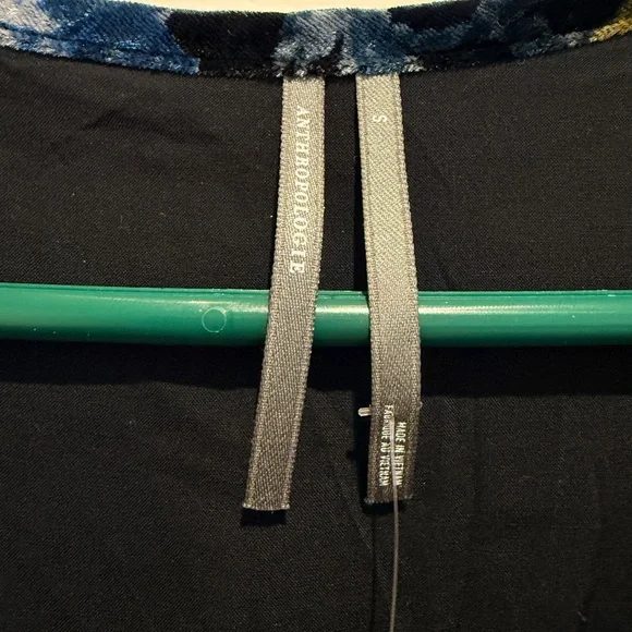 NWT Anthropologie Size Small The Somerset Velvet Maxi Dress - Picture 13 of 16